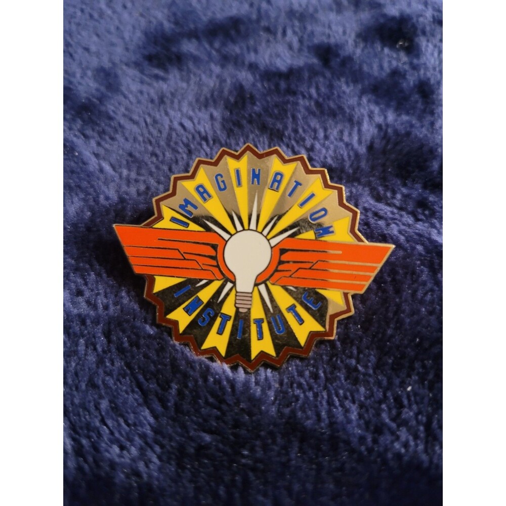 Vintage Disney 2000 WDW EPCOT Imagination Institute Figment Pin #47292